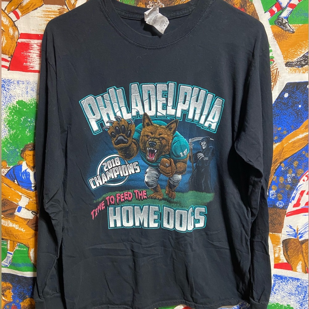 Philadelphia Eagles Super Bowl Champions Longsleeve Tee